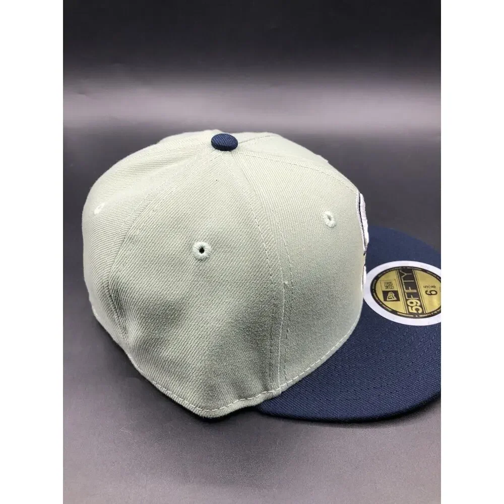 New Era 59Fifty Seattle Mariner’s Color Pack Fitted Hat Light Mint, Green, Navy